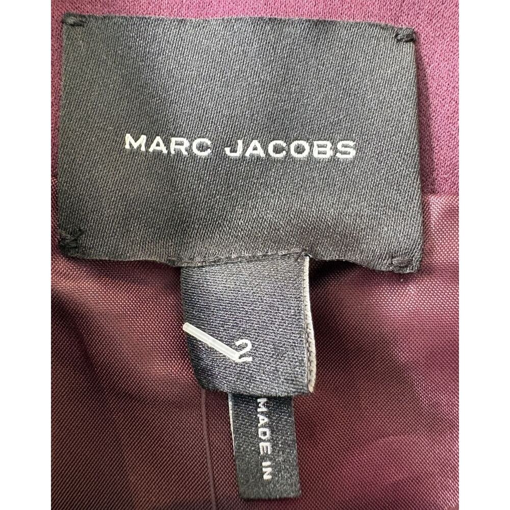 Marc Jacobs Mini Satin Tulip Dress 2 XS S - Picture 8 of 9